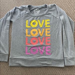 Chaser LOVE sweatshirt